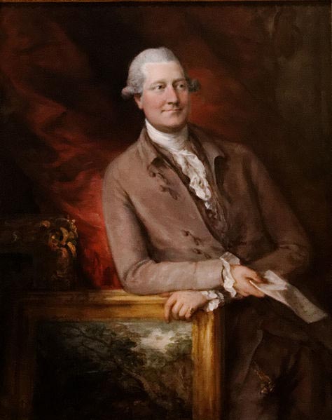 Thomas Gainsborough Portrait of James Christie